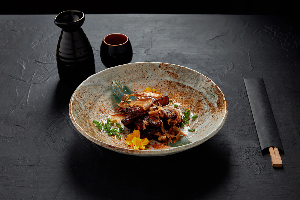 Simple Japanese meal